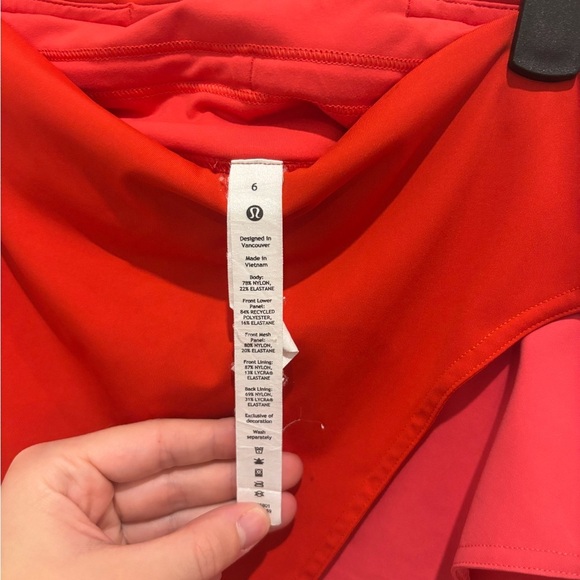 Lululemon Asymmetrical Layered High-Rise Tennis Skirt - Picture 5 of 6